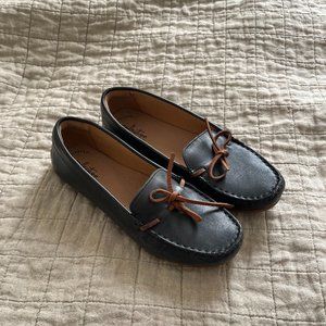 Clarks Leather Loafer / Moccasins - Navy